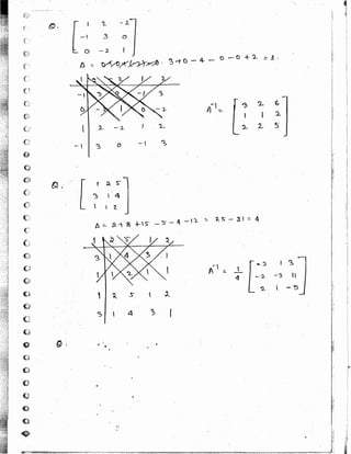 Ece Writing Math New math 2 made easy hand written notes Gate ECE | PDF