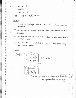 Ece Writing Math New math 2 made easy hand written notes Gate ECE | PDF
