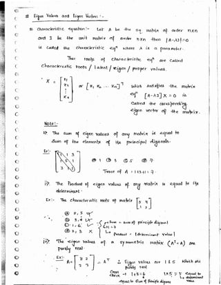 Ece Writing Math New math 2 made easy hand written notes Gate ECE | PDF