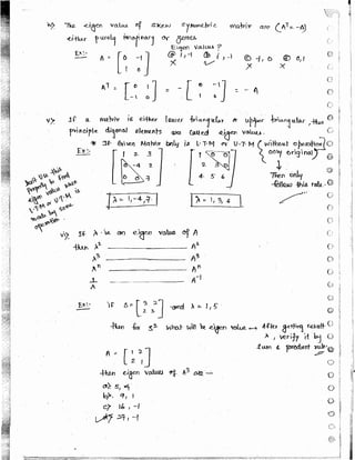 Ece Writing Math New math 2 made easy hand written notes Gate ECE | PDF