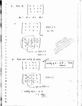 Ece Writing Math New math 2 made easy hand written notes Gate ECE | PDF