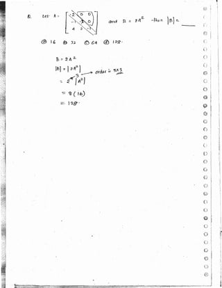 New math 2 made easy hand written notes Gate ECE | PDF