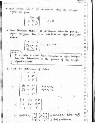 Ece Writing Math New math 2 made easy hand written notes Gate ECE | PDF