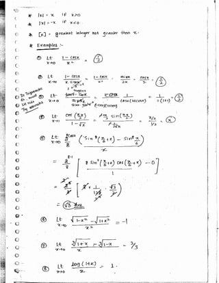 Ece Writing Math New math 2 made easy hand written notes Gate ECE | PDF