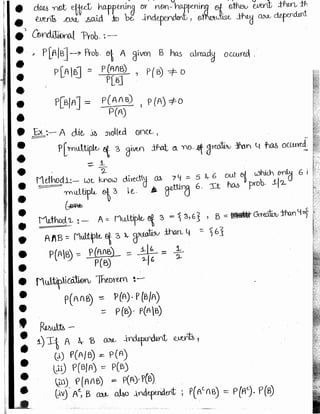 New math  made easy hand written notes Gate ECE