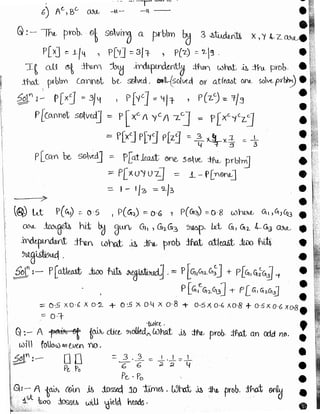 New math  made easy hand written notes Gate ECE