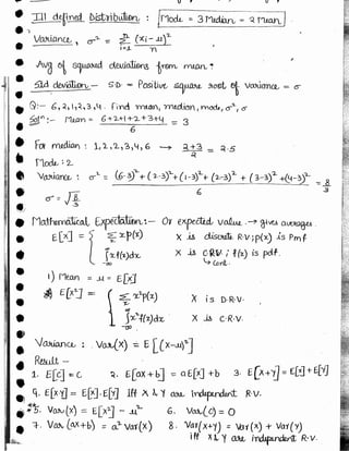 New math  made easy hand written notes Gate ECE