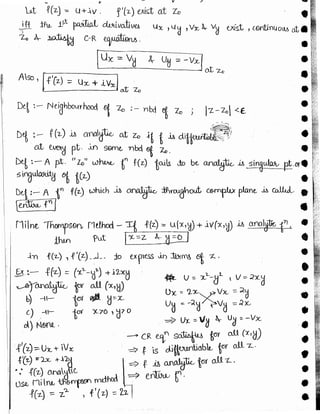 New math  made easy hand written notes Gate ECE