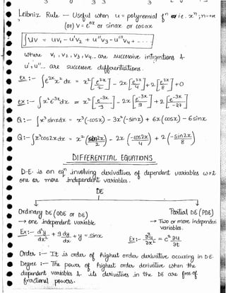 New math  made easy hand written notes Gate ECE