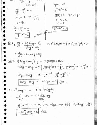 New math  made easy hand written notes Gate ECE