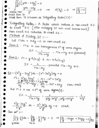 New math  made easy hand written notes Gate ECE