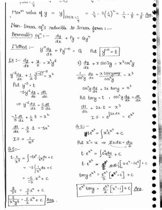 New math  made easy hand written notes Gate ECE