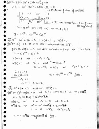 New math  made easy hand written notes Gate ECE