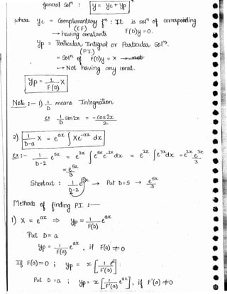 New math  made easy hand written notes Gate ECE