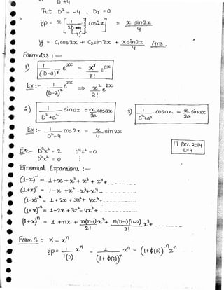 New math  made easy hand written notes Gate ECE