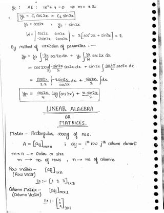 New math  made easy hand written notes Gate ECE