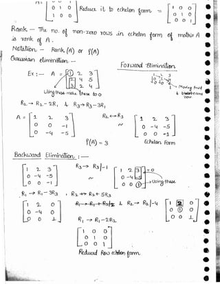New math  made easy hand written notes Gate ECE