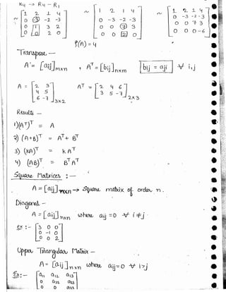 New math  made easy hand written notes Gate ECE