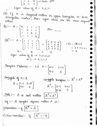 New math  made easy hand written notes Gate ECE