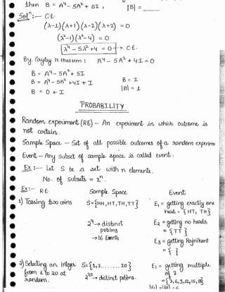 New math  made easy hand written notes Gate ECE