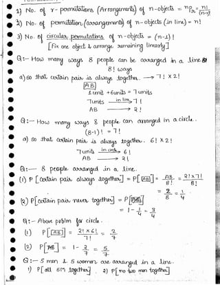 New math  made easy hand written notes Gate ECE