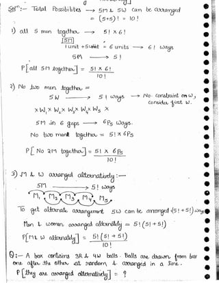 New math  made easy hand written notes Gate ECE