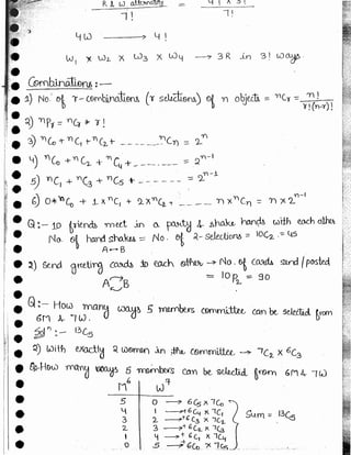 New math  made easy hand written notes Gate ECE