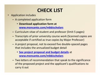 New  mbbi scholars_program