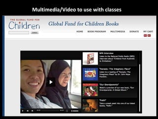Multimedia/Video to use with classes<br />