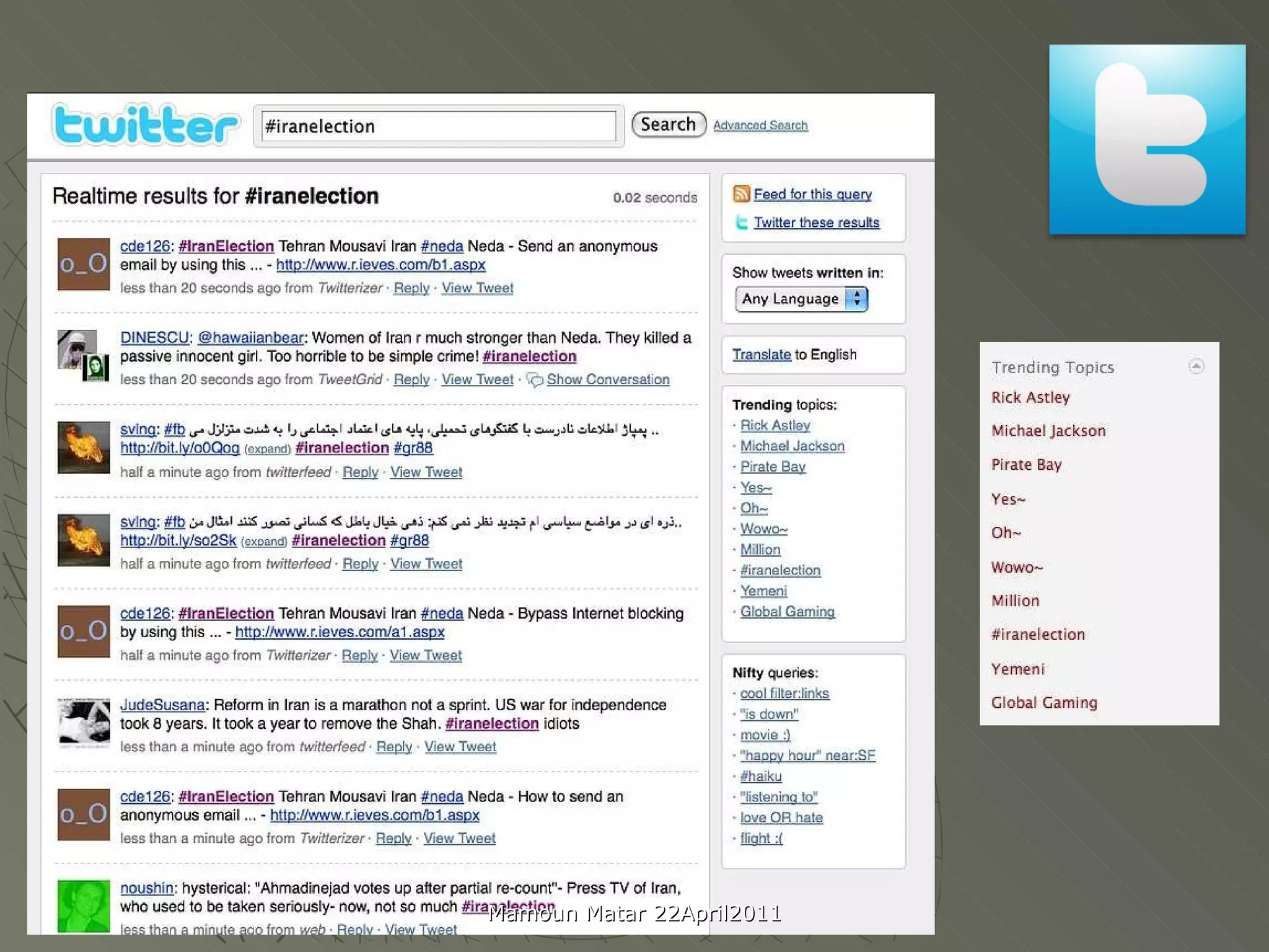 Mamoun Matar 22April2011 