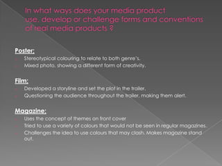 Magazine used to sell the commodity.