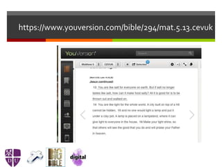 https://www.youversion.com/bible/294/mat.5.13.cevuk
 