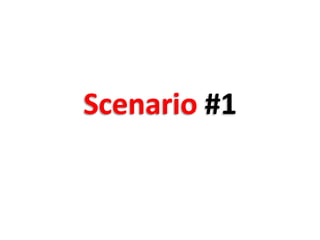 Scenario #1
 