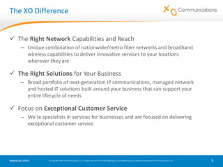 XO Customer Ecosystem