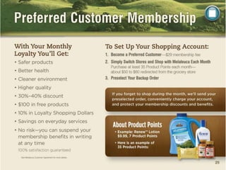 Melaleuca Presentation in English