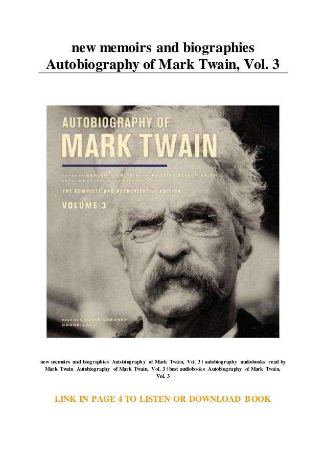 47+ The Autobiography Of Mark Twain PNG