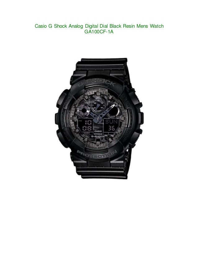 New Men Watches Casio G Shock Analog Digital Dial Black Resin Mens Wa New Men Watches Casio G Shock Analog Digital Dial Black Resin Mens Wa