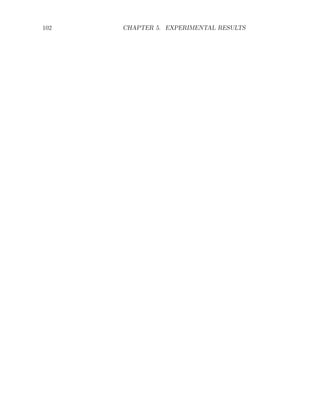 102 CHAPTER 5. EXPERIMENTAL RESULTS
 