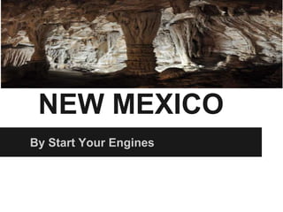 NEW MEXICO
By Start Your Engines
 