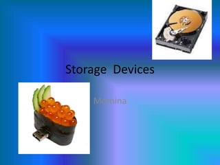 Storage  Devices Momina 