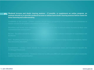 Innovations in Online Education