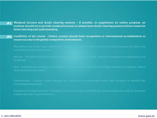 Innovations in Online Education