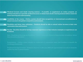 Innovations in Online Education