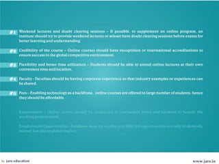 Innovations in Online Education