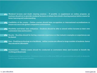 Innovations in Online Education