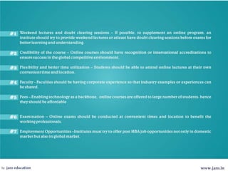 Innovations in Online Education