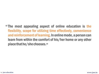 Innovations in Online Education
