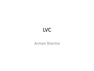 LVC

Arman Sharma
 