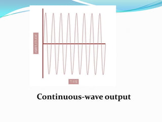 Continuous-wave output
 