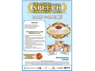 Erlangga Speech Contest 2012
